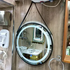LED Hanging Round Mirror