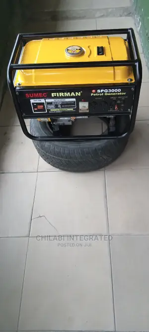 Fairly Used 2.8KV SUMEC FIRMAN SPG3000 100% Copper Generator