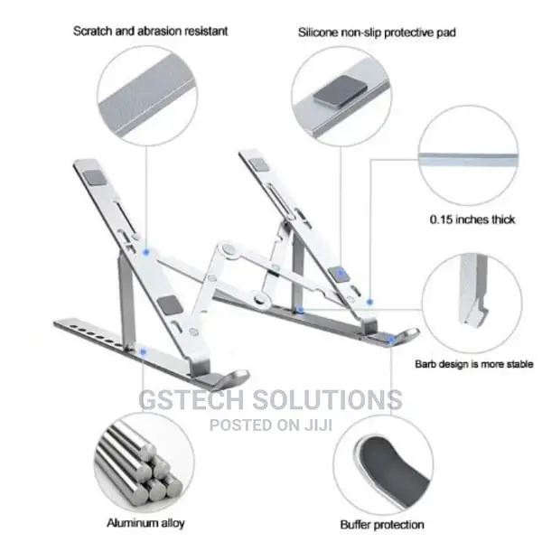 Foldable Adjustable Laptop Stand For All Laptops