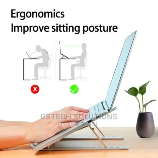 Foldable Adjustable Laptop Stand For All Laptops