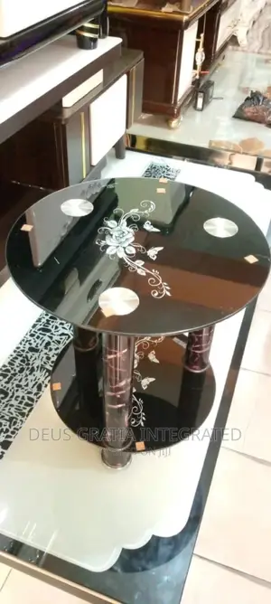 Glass Side Table