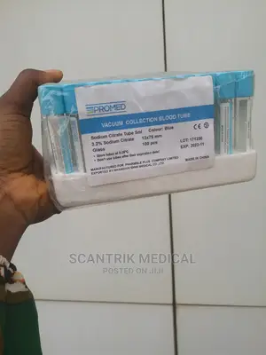 Collection Tube, Lithium Heparin, 5ml, Tubes/Rack, Tube
