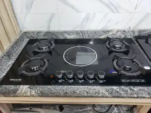 4 Burner With Central Electric Burner