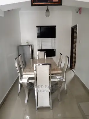 Foreign 6 Seater Marble Dining Set