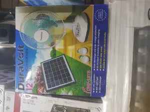 Duravolt 12in Rechargeable Table Fan