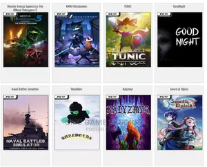 All Pc Games Available for Delivery