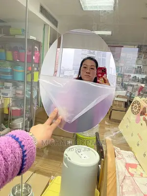 Oval Sticky Mirror