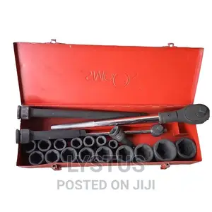 3/4′′-1 5/16′′ X 3/4” Drive Black Impact Socket Set 21 P
