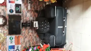 Modern 7 Seater Living Room Leather Fabric Sofa Chair.
