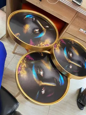 Italian Unique Side Stools Tables