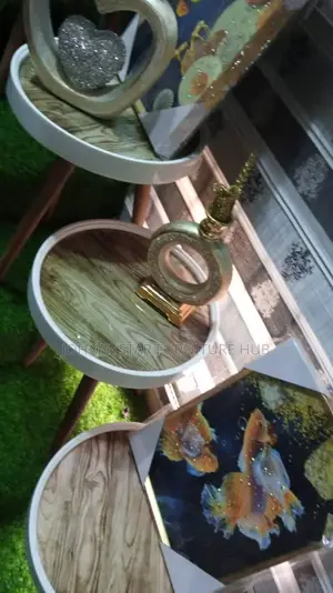 Turkish Unique Side Stools Tables