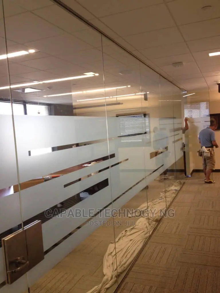 Flamless Glass Partition
