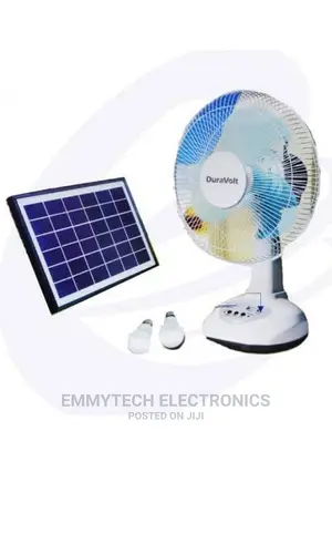 Duravolt Rechargeable Table Fan