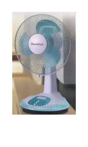 Duravolt Table Rechargeable Fan "12inches"
