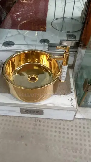 Gold Pedicure Bowl