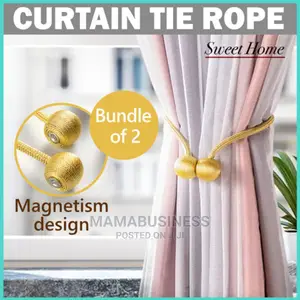 Double Curtain Rope - Gold