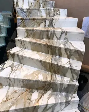 Wave Flow Granite Staircase