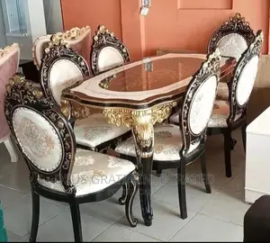 Marble Dinning Table And Chairs