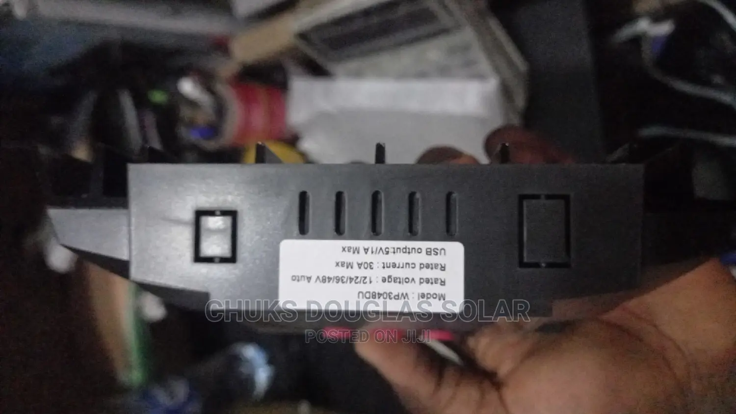 30a 12v/24v/36v/48v Charge Controller