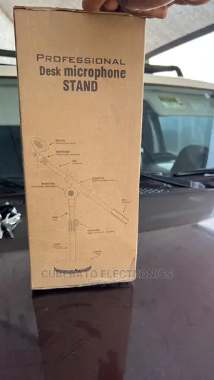 Tables Microphone Stands for Studios and Radio Stations