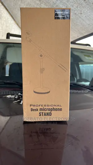 Tables Microphone Stands for Studios and Radio Stations