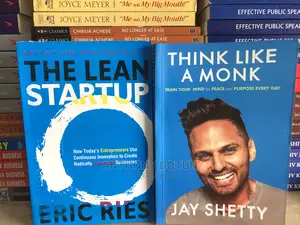 The Lean Startup and Think Like a Monk, 3000 Each