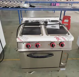 4burner Electric Cooker With Oven