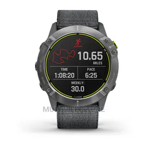 Garmin Enduro Steel With Gray Ultrafit Nylon Strap