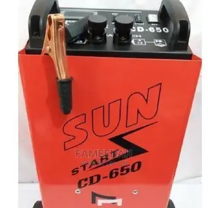 Heavy Duty Car Battery Charger 12v/24vportable Booster 
650a