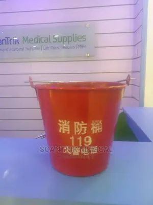 Newest Red Emergency Fire Bucket