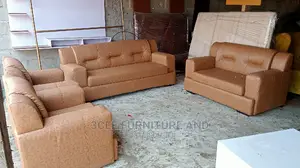 Set of Leather Sofa