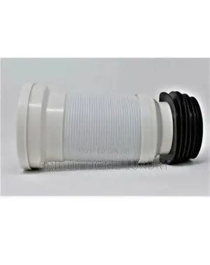 4" PVC WC Flexible Toilet Waste Connector