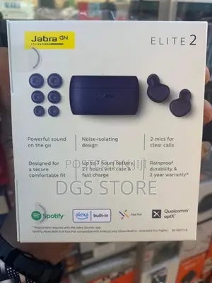 Jabra Elite 2 Bluetooth Earbuds