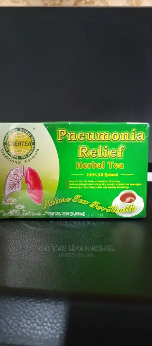 Pneumonia Relief Herbal Tea.