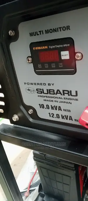 Firman Subaru Sound Proof Generator 10.0kva/12.0kva,Japan