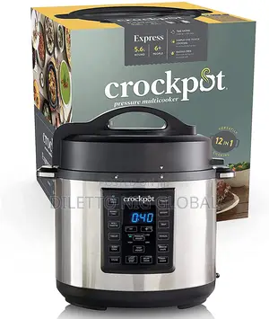 Crockpot Express Pressure Cooker, 12-in-1 Programmable Multi