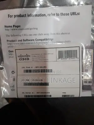 Cisco SFP-10g-Zr 80km