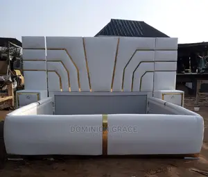 Luxury Leather Padded Upholstery Bedframe