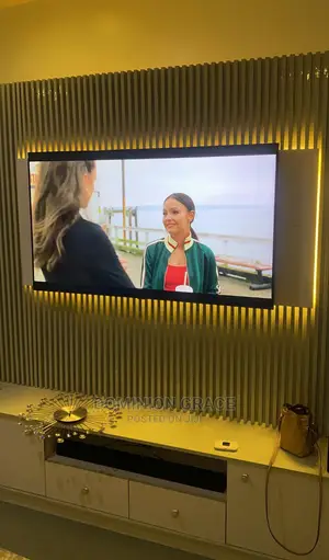 Quality Tv Console With LED LIGHTS