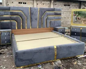 Luxury Upholstery Wooden Bedframe