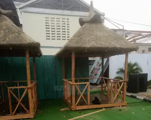 Natural Bush Bar Gazebo Hut
