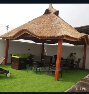 Sweet Fantastic Bush Bar Gazebo Hut