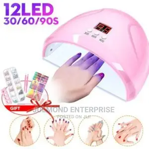 UV LED Nail Lamp Light Polish Dryer Manicure Timer
