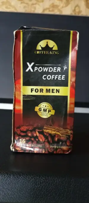 X Powder Coffee for Men.