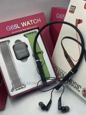 Smart Wristwatch With Bluetooth Hear Piece