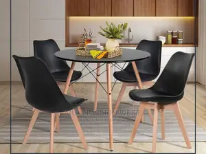 4-Seaters Round Dinning Set