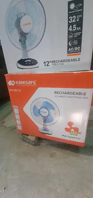 Recheageabl Table Fan