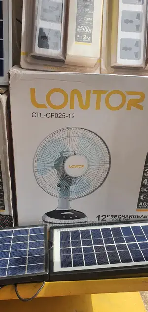 Rechargeable Table Fan. .