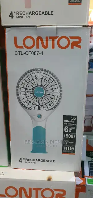 Rechargeable Portable Fan