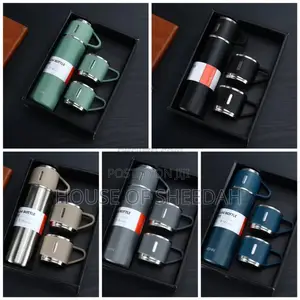 Vacuum Flask With 2 Cups 24pcs Moq